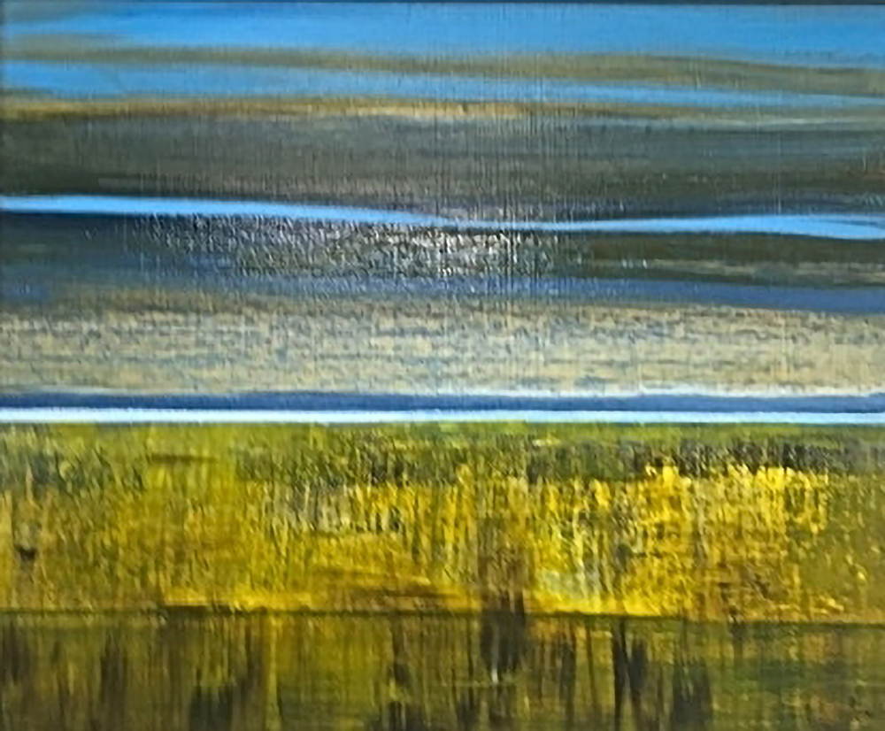 Art by Anne Kaye, titled: Where Water Meets Earth