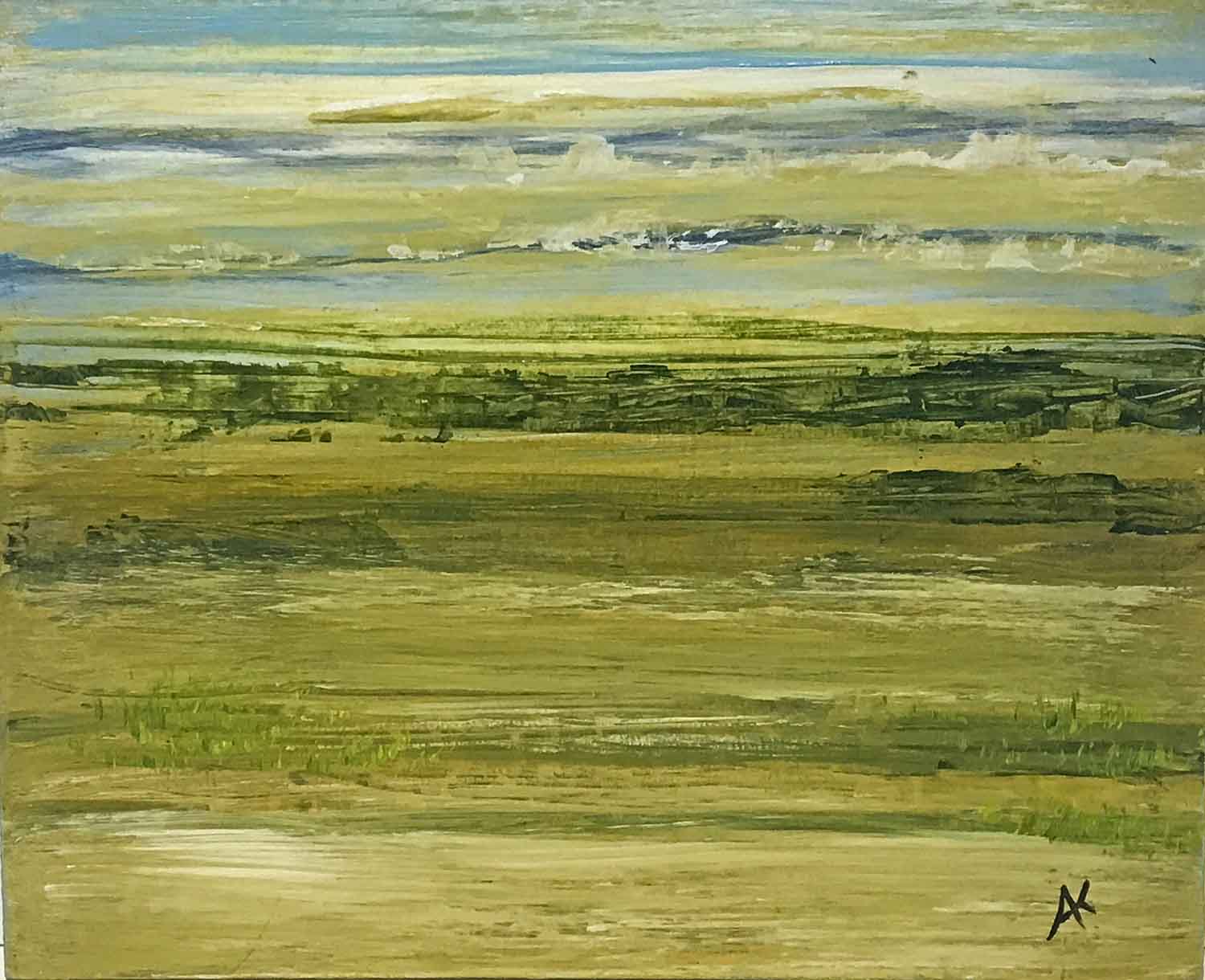 Open Land - Artwork by Anne Kaye